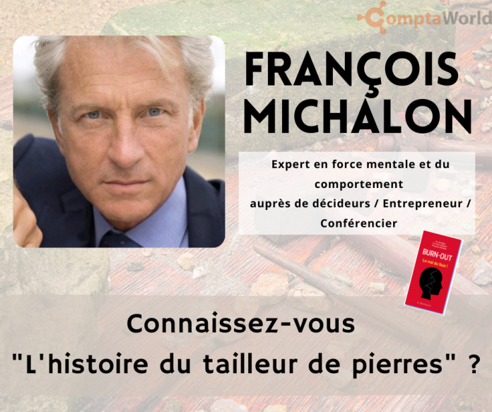 Visuel François Michalon et l'histoire du tailleur de pierres